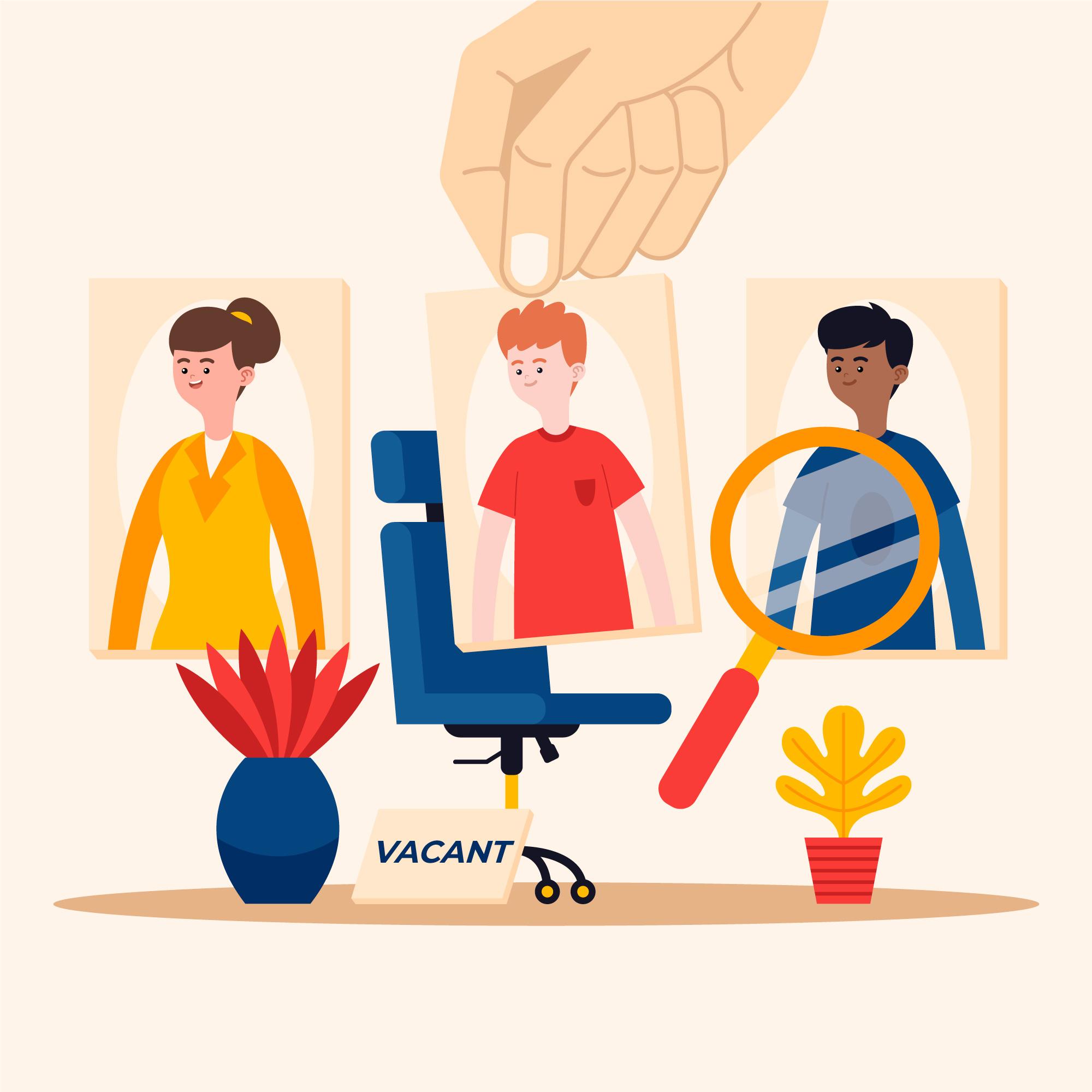 Hiring Process Illustration
